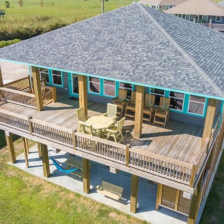 Stylish 4Br Crystal Beach Retreat Walk To Beach Bolivar Peninsula 외부 사진