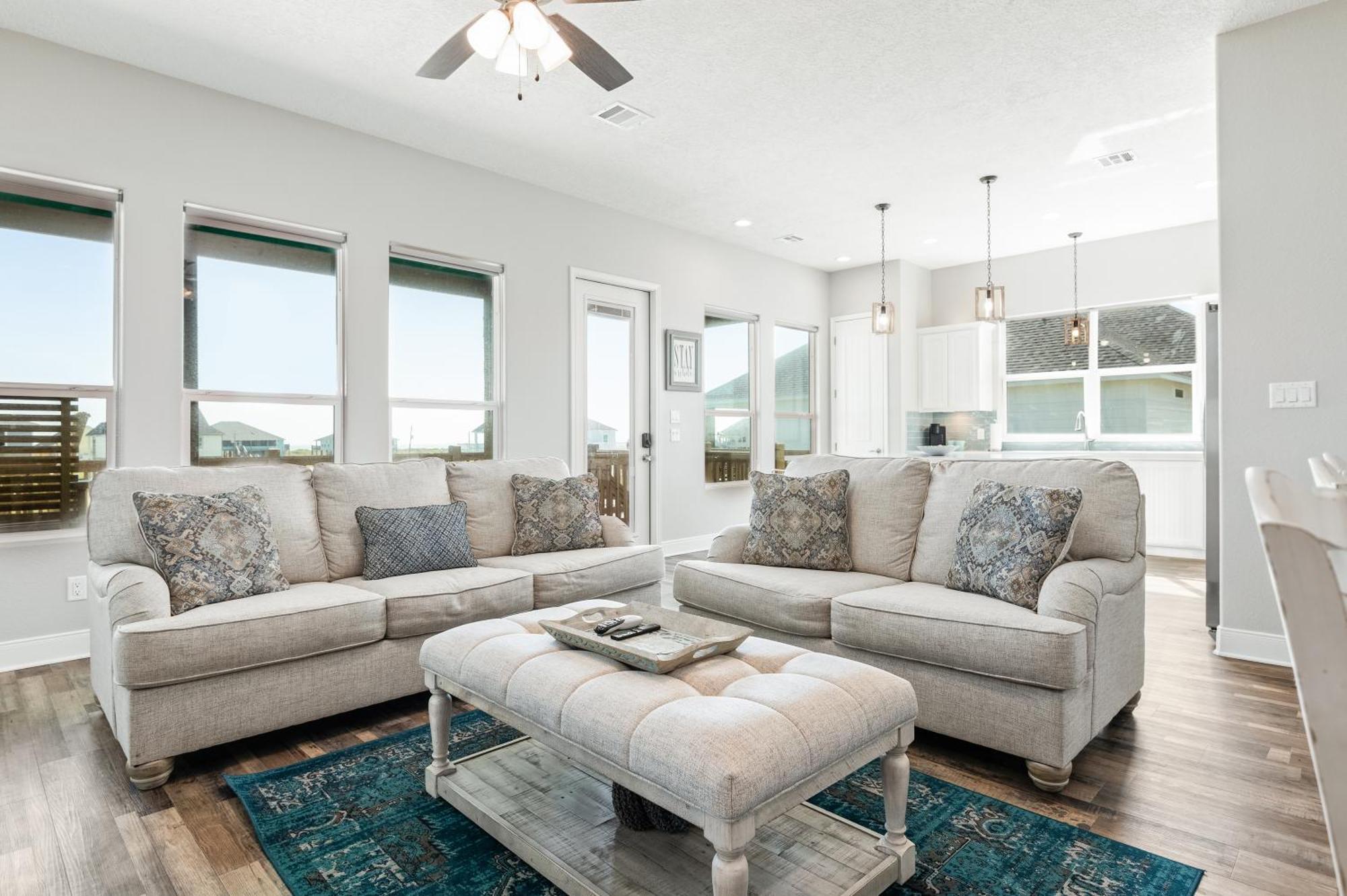 Stylish 4Br Crystal Beach Retreat Walk To Beach Bolivar Peninsula 외부 사진